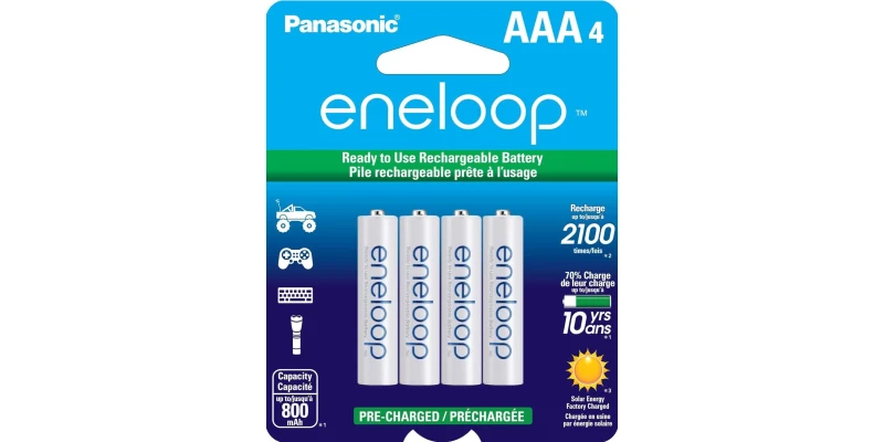 Panasonic Eneloop BK-4MCCA4BA