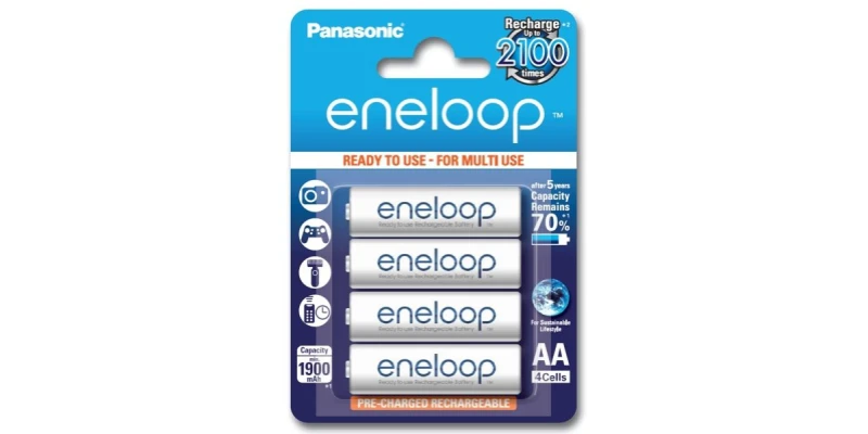 Panasonic Eneloop BK-3MCCE/4BE