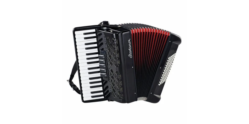 Startone Piano Accordion 72 Black MKII